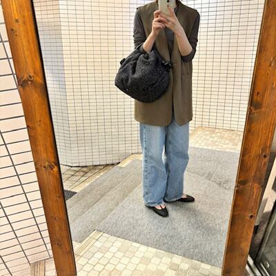 BARDOT ROSE　2WAYミックスウールバッグ