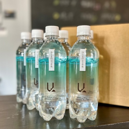 みしまのシリカ水　UPDATE.silica water  500ml × 24本/１ケース!