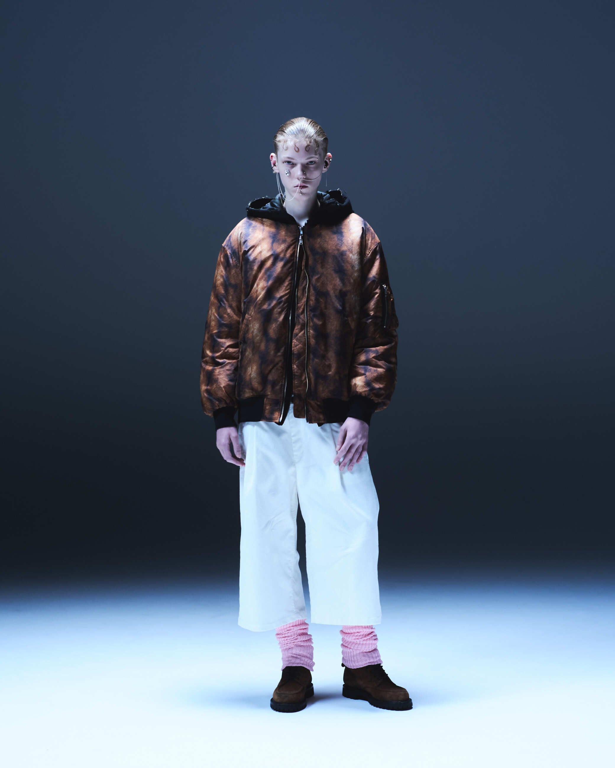 TTT_msw Corduroy half pants TTTMSW - Denim Wide Pants