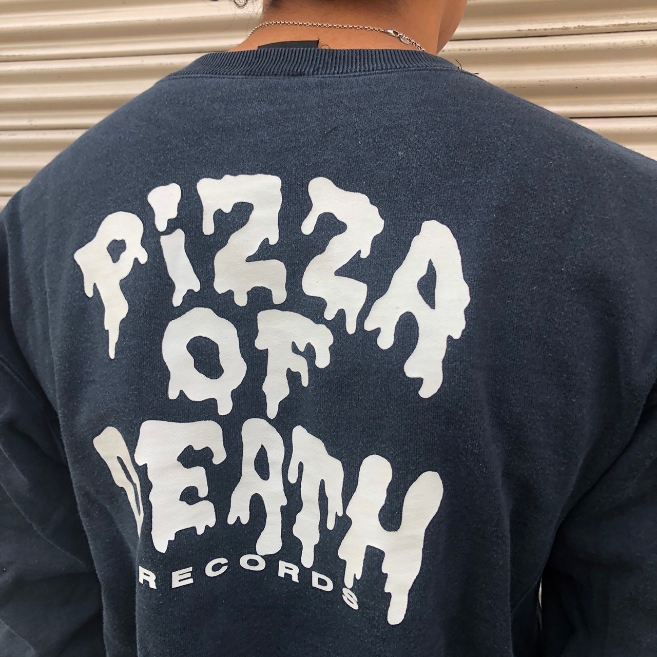 貴重 90s pizza of death ピザオブデス リバースウィーブ ヴィンテージ 