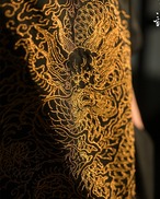 Five-Claw Dragon Embroidered Short-Sleeve【G1016】