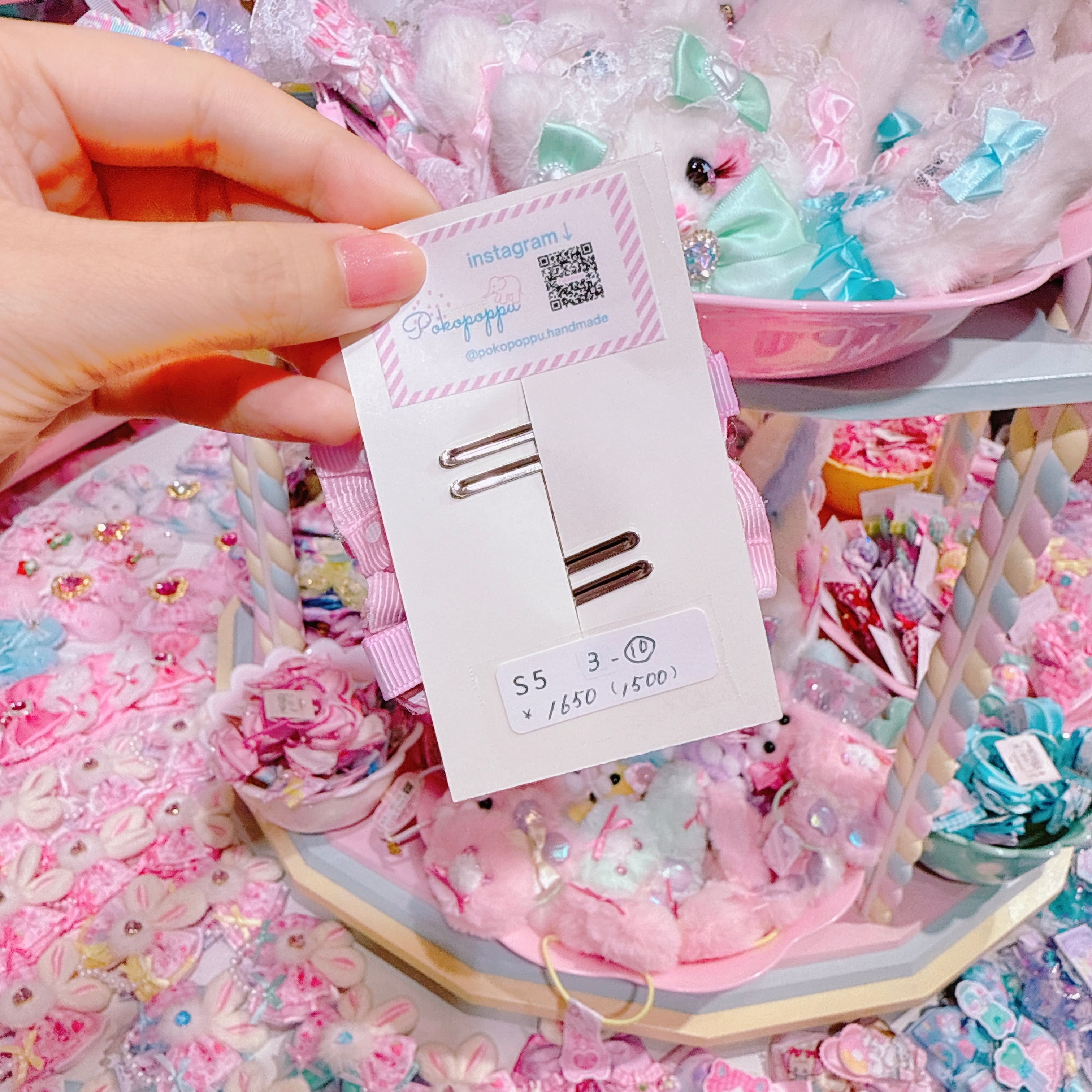 【S5】3-10ツインヘアクリップ