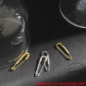 SV925-27 pierce シルバー925 巾着付き シルバーアクセサリー ピアス  925 ゴールド フリーサイズ ユニセックスSILVER GOLD