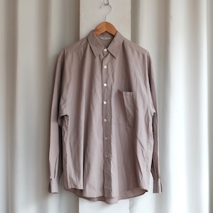 AURALEE 20AW WASHED FINX TWILL BIG SHIRT
