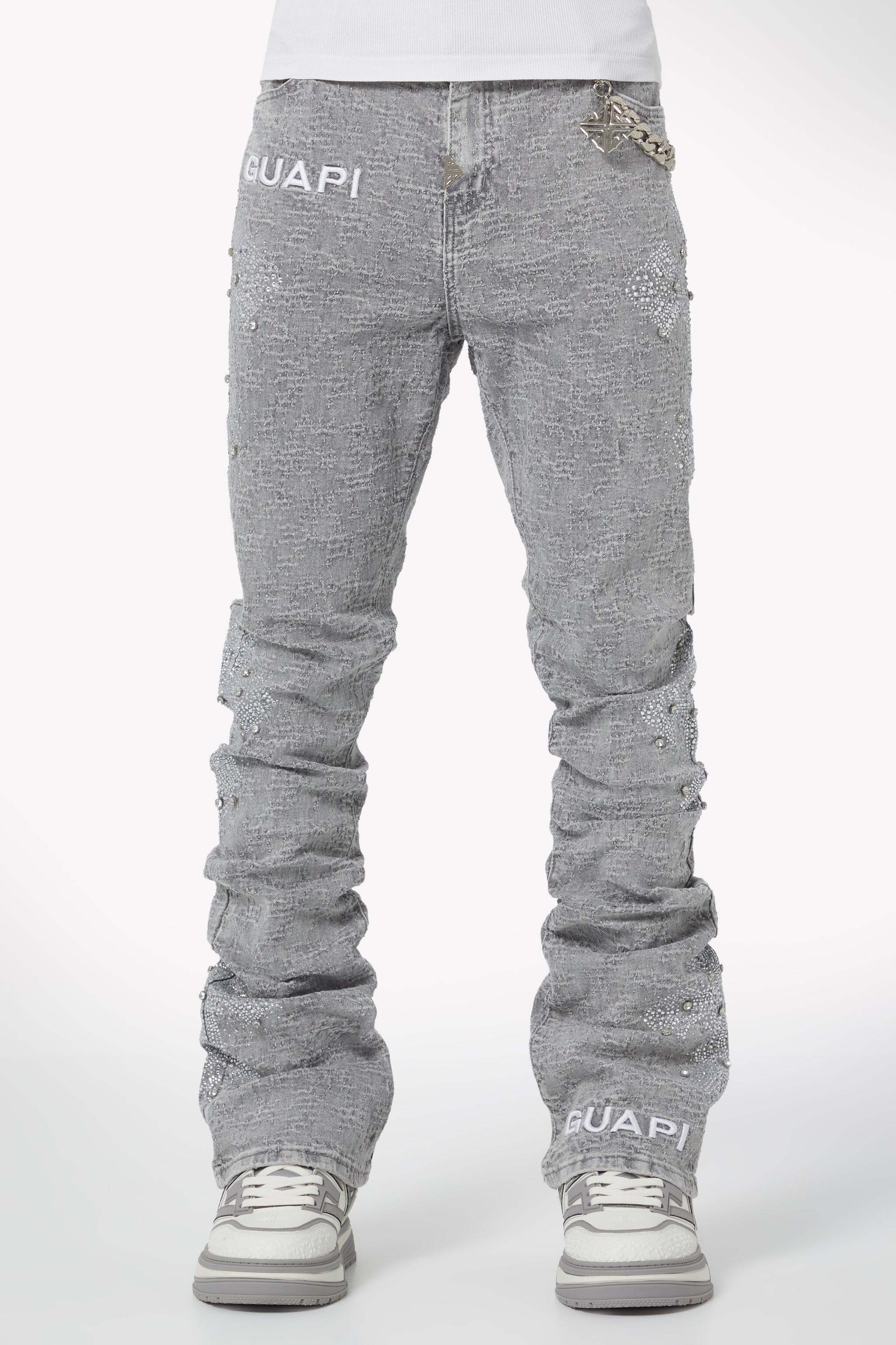 GUAPI / DISTRESSED CROSS DENIM | HOLICK