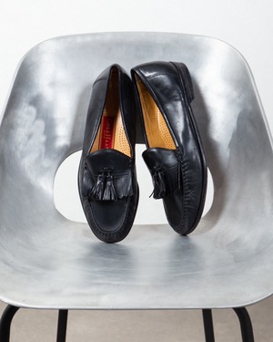 "COLE・HAAN" leather tassel loafer / SIZE:US9 1/2