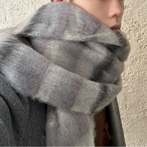 マルチカラーボーダーマフラー　1072