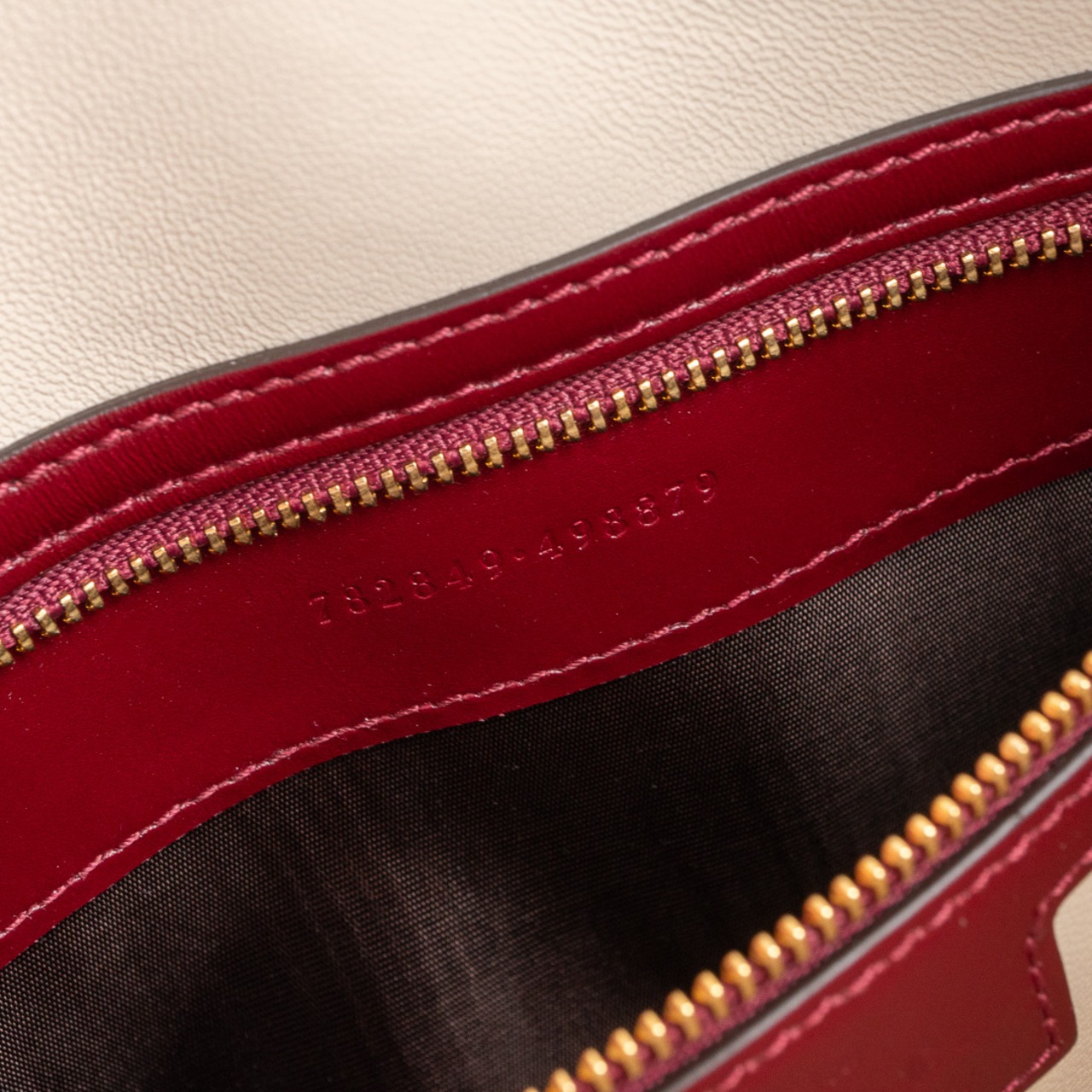 グッチ ジャッキー 1961 ミディアム ショルダーバッグ レッド レザー