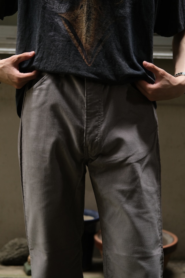 Utah／92's "Levi's" 517 corduroy pants／gray