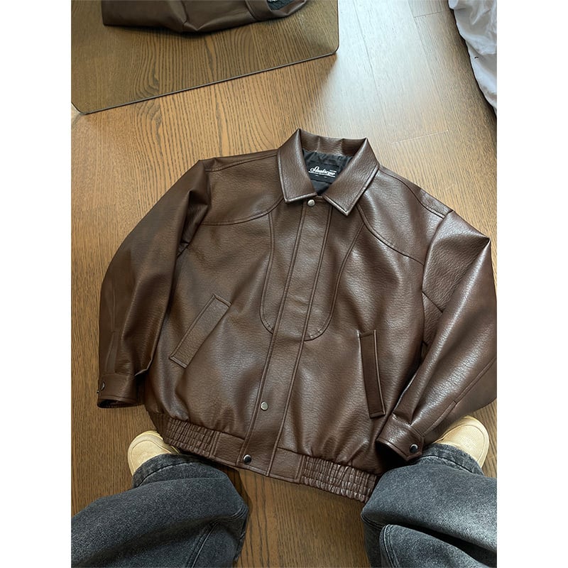 dannyandzeeパッチワークレザージャケット | mblueshop