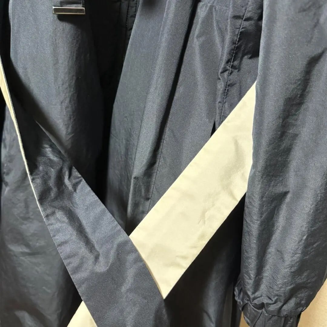 MaxMara リバーシブル ビジュー装飾付き フードロングコートオーバー