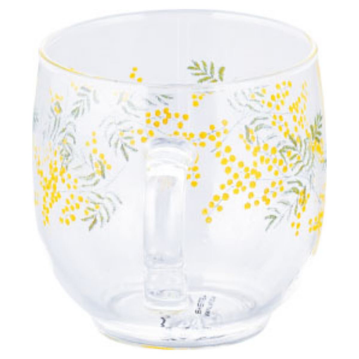 日比谷花壇】耐熱ガラスマグ(ミモザ)【HBK10】HBK11-815 | yamaka