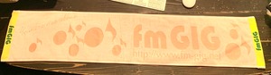 fm GIG オリジナルマフラータオル