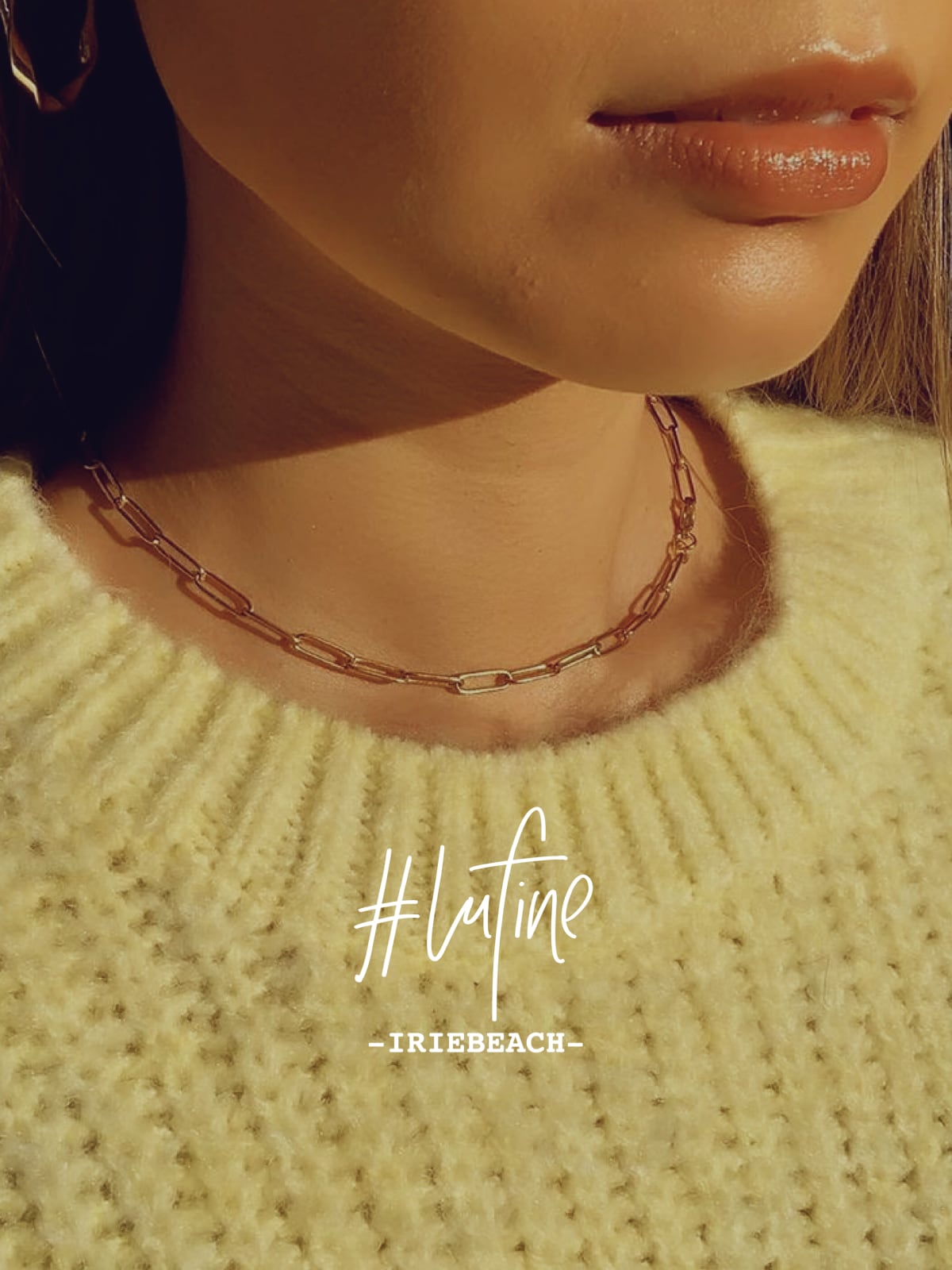 lufine】Boston chain choker | IRIEBEACH lufine】Boston chain choker | IRIEBEACH