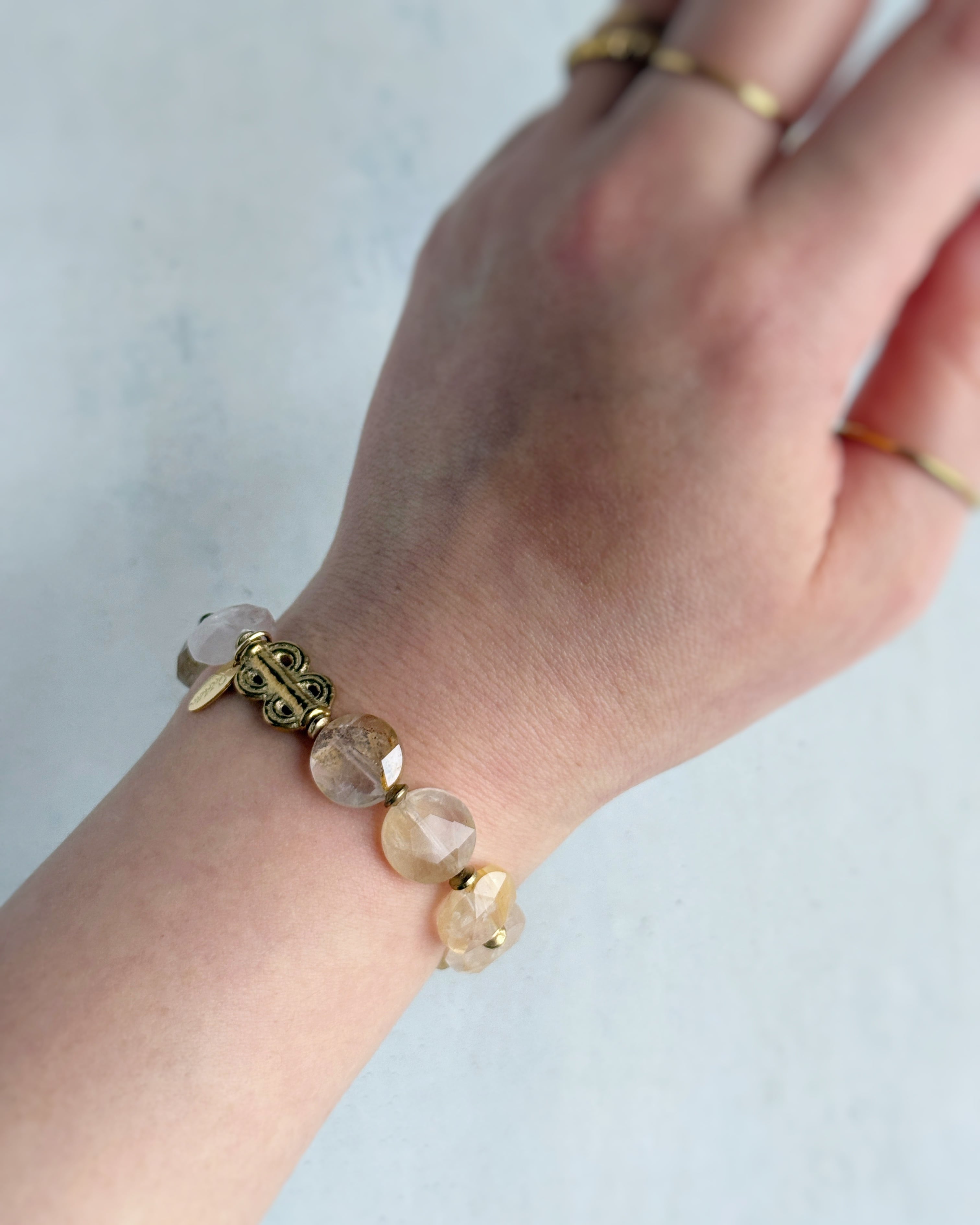 tumble bracelet(デンドリティッククォーツ)