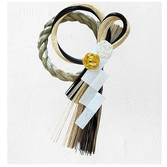 お正月支度2023年しめ縄飾り/紅白 | Pay ID