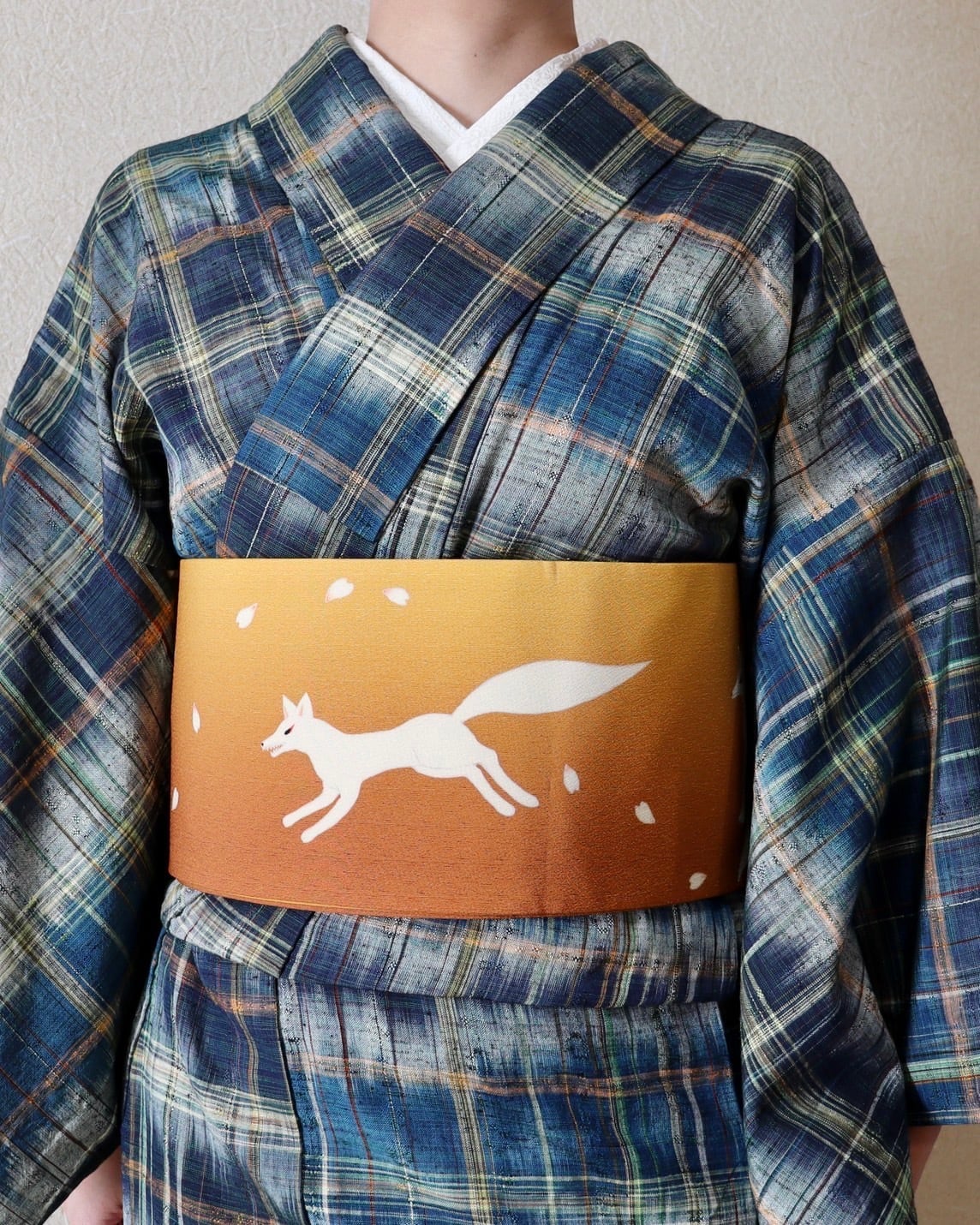 受注品】some-pri 半幅帯「源九郎狐」キツネ色 | somemoyoushop ーそめ