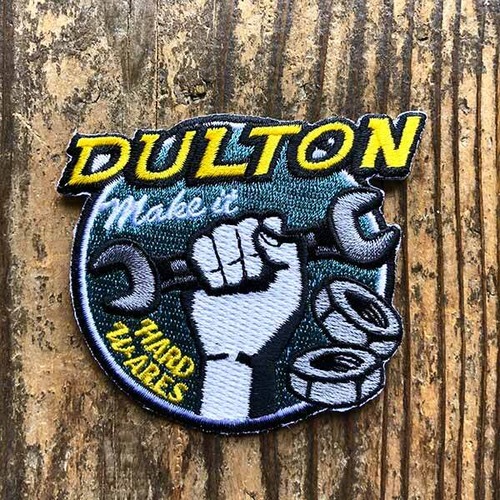 DULTON WAPPEN E HARDWARE ダルトン ワッペン E ハードウェア 30周年記念 パッチ アップリケ