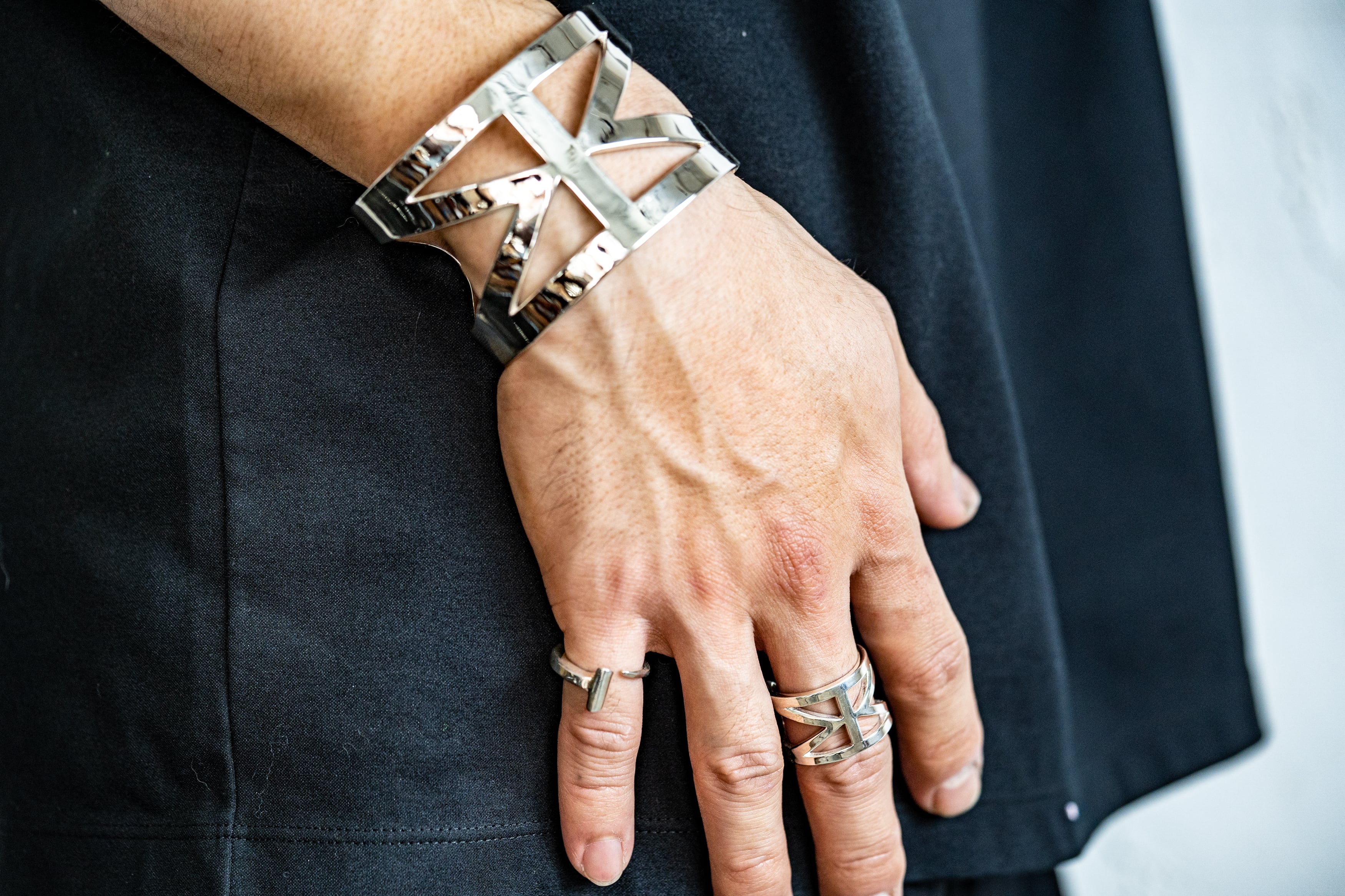 R-054 See through Mobius ring | WAKAN SILVER SMITH online store