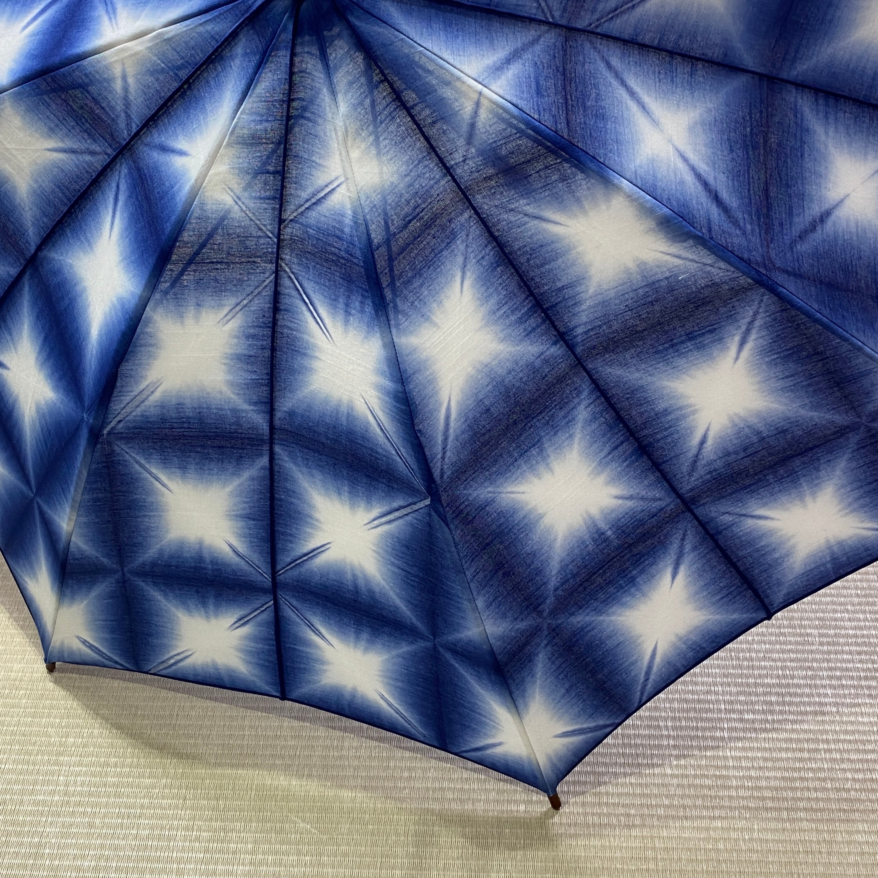 国産】伝統工芸品有松絞 日傘 藍 | きもののここち 透佳