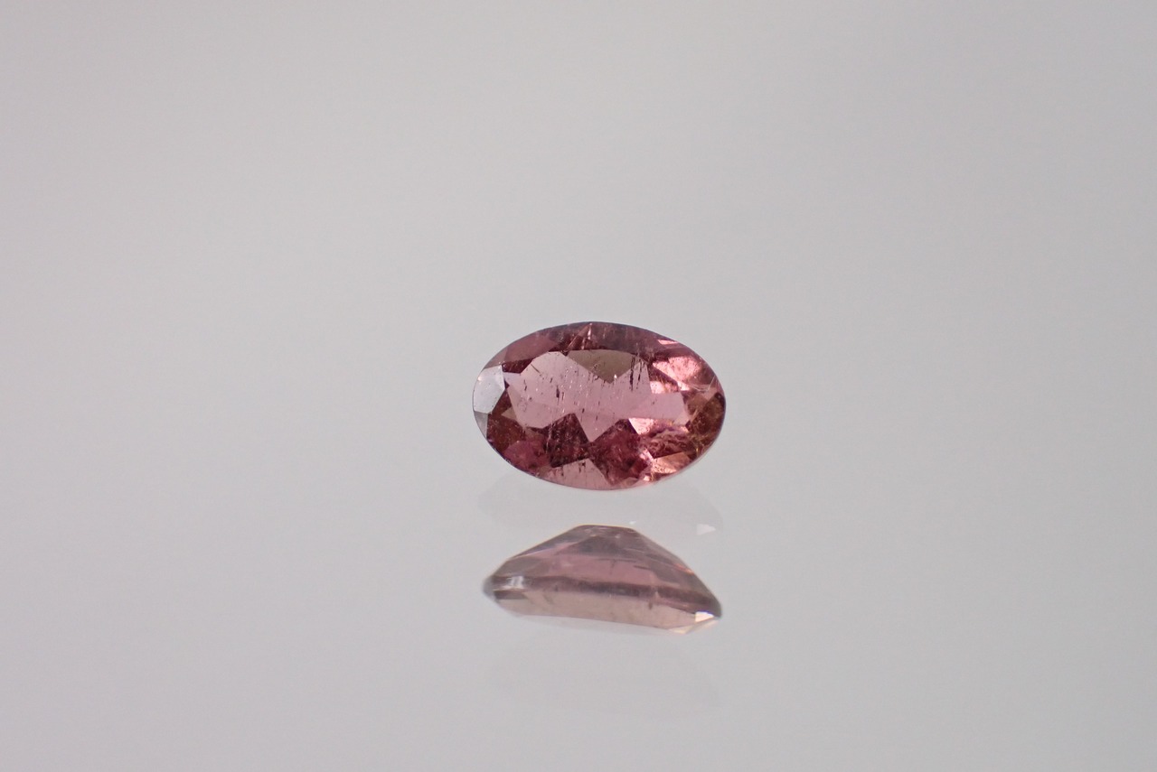 【原石セット】トルマリン/スライストルマリン 0.40ct/0.66ct 　[C2‐351]