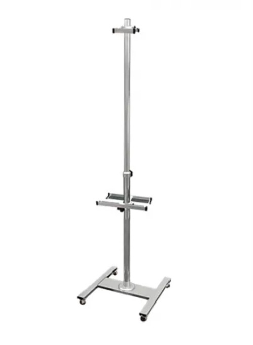 PAパネルスタンド15GKG-B 両面 ゴム輪キャスター付