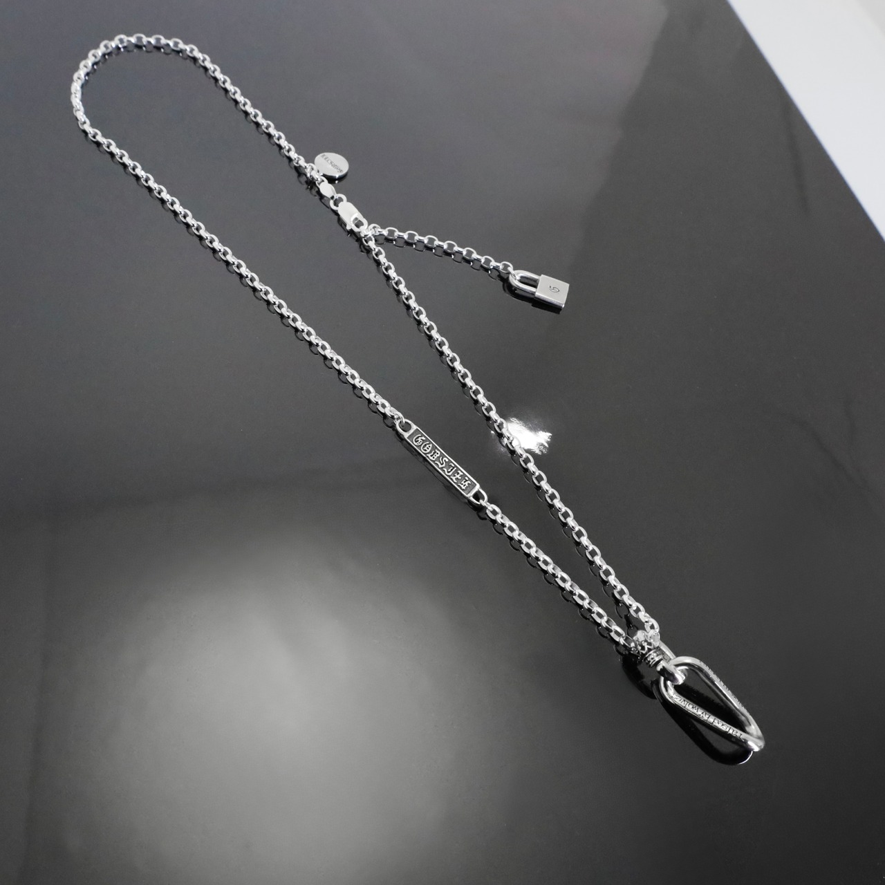 GODSIZE® FIGARO FRAGMENT #1 I.D. TAG NECKLACE / ゴッドサイズ® フィガロフラグメント#1 I.D. TAG ネックレス