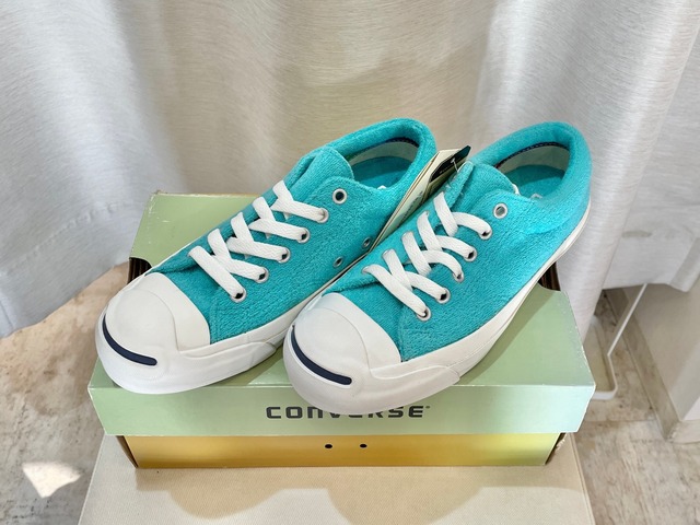 converse（コンバース）JACK PURCELL（ジャックパーセル ）ループパイル ターコイズブルー 4 23cm 80周年記念モデル 2311