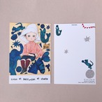POST CARD 「サーカスと少年と猫」no.4