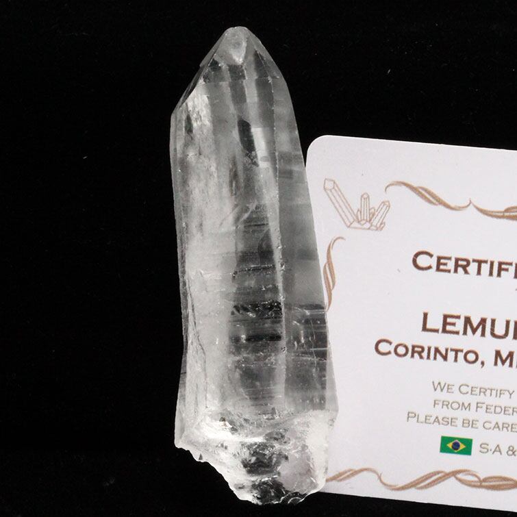 レムリアンシード 水晶 原石 ブラジル ミナスジェライス州 コリント産 証明書付属 一点物 271-562