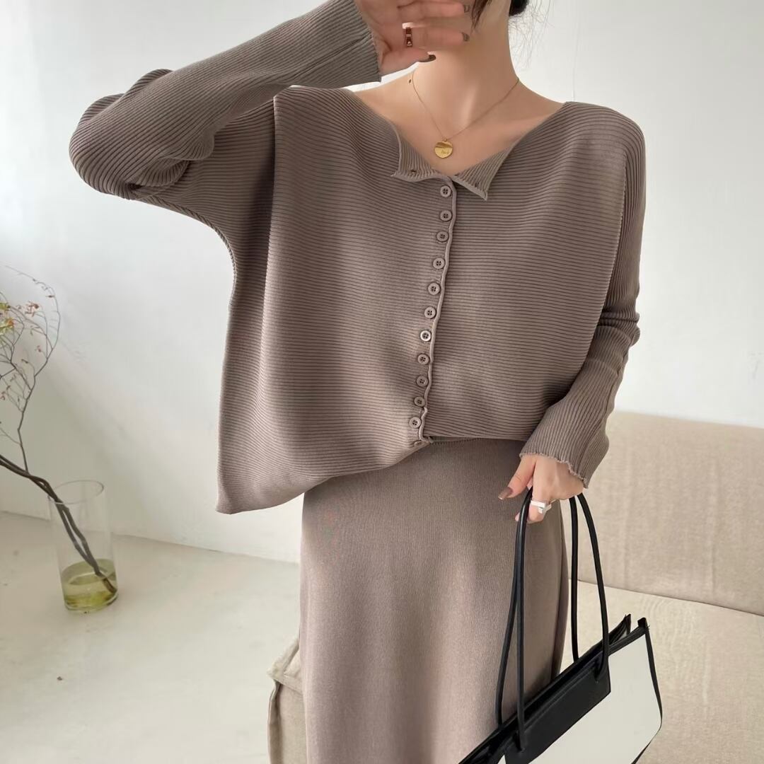 2wayカーデ&スカートset　AJ1050-6087