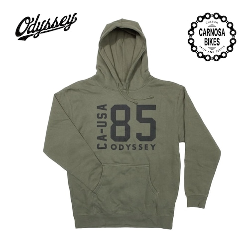 【ODYSSEY】IMPORT PULLOVER HOODIE [インポート プルオーバーフーディー]