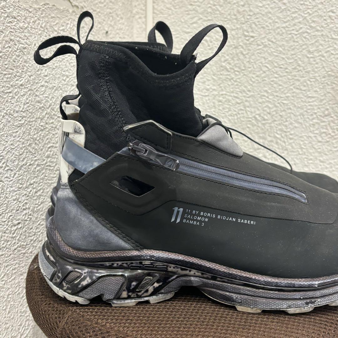 BORIS BIDJAN SABERI レザーバッグ 取りまわし ライトグレー BORIS BIDJAN SABERI レザーバッグ 取りまわし ライトグレー