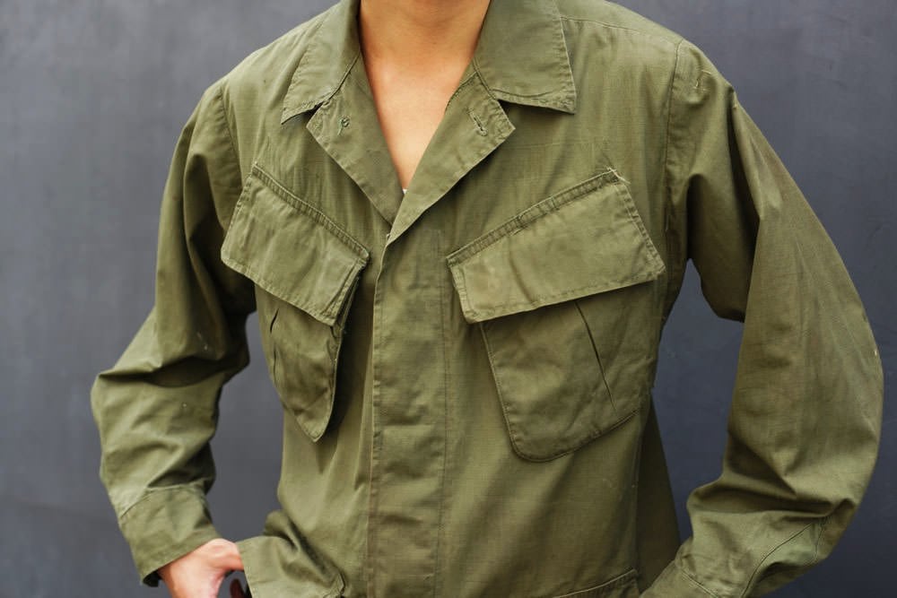 Jungle Fatigue Military Jacket XS-SHORT [1960s] [USARMY] Vintage Jungle  Fatigue Jacket 4th-Type | beruf powered by BASE