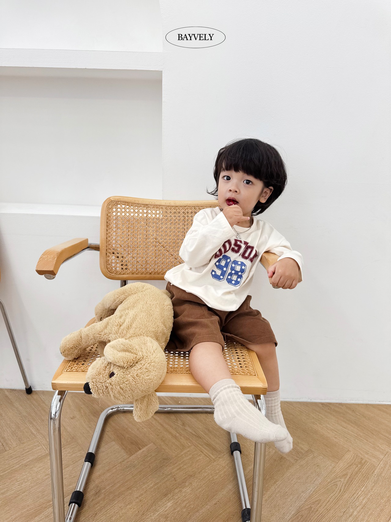 【取寄/韓国直送】BAYVERY ボストンTシャツ｜秋服｜韓国子供服｜26/AT
