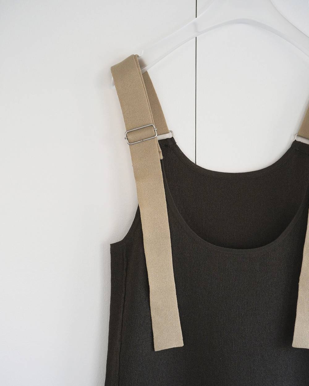 anuke(アンヌーク) Salopette Knit Onepiece | サウスオレンジ｜メンズ