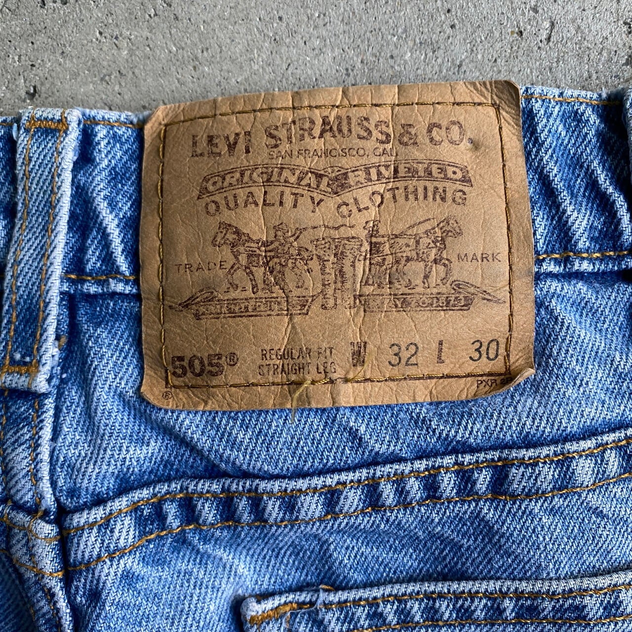 90年代 メキシコ製 オレンジタブ Levi's リーバイス 505 スリム