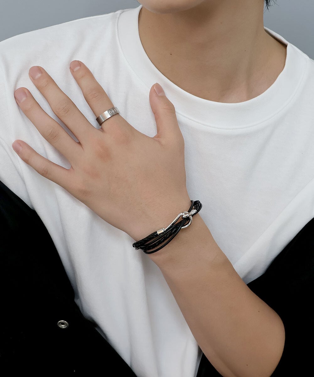 【SELECT】サージカル ステンレス 316L ナンバー リング  金属アレルギー対応　韓国製