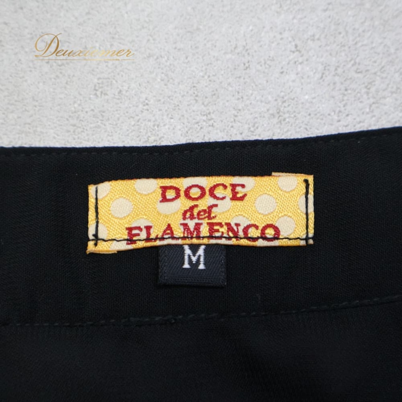 フラメンコ 衣装 DOCE del Flamenco ドセデルフラメンコ トップス ブラウス ブラック系 黒 無地 長袖 フリル 透け感 ダンス パーティ 発表会 レディース ステージ 上品 舞台 コスチューム かわいい