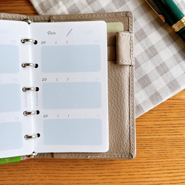 マイクロ5サイズ/ 3年日記リフィル