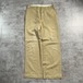 80s Dickies Khaki work talon 874 USA製