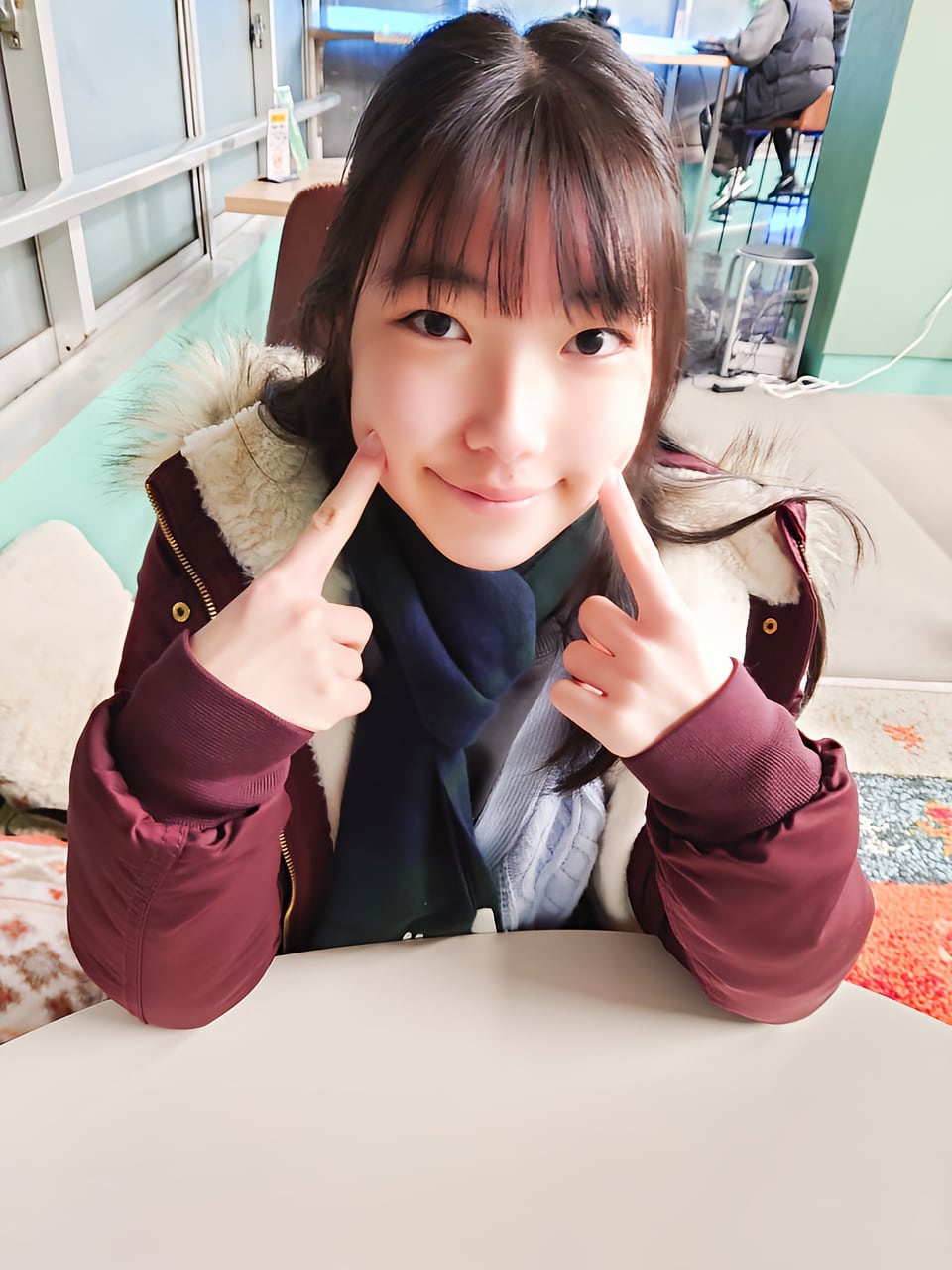愛田愛花ちゃんお手紙付きチェキとオリジナル手作りキーホルダーセット