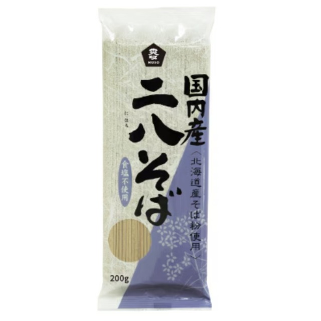 国内産・二八そば200g