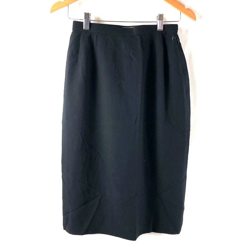 Y's ワイズ スカート フレア skirt Yohji Yamamoto WOOL GABARDINE ASYMMETERIC FLARE SKIRT(XS Black): Y's｜THE