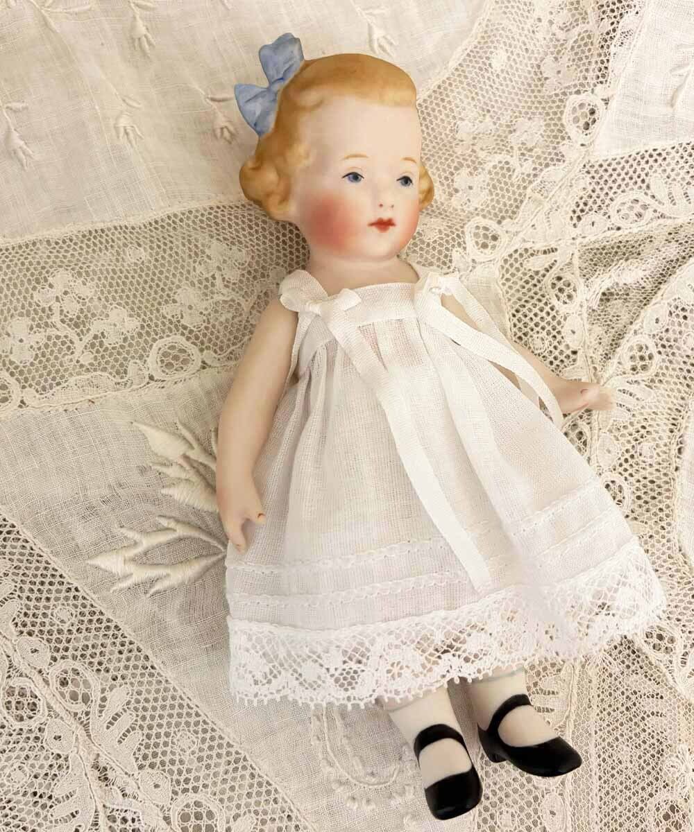 草苅尚代作品】わすれな草/オールビスクドール/14cm | Shall we doll