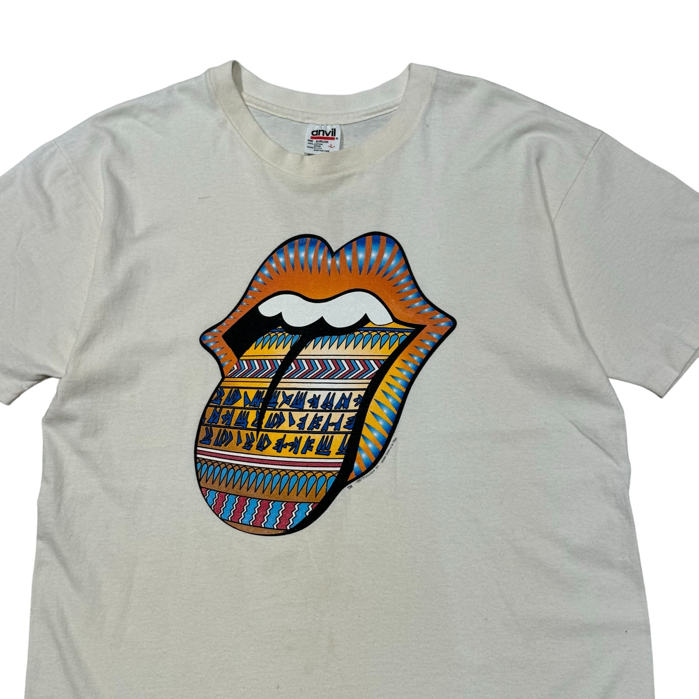 ROLLING STONES 1997 BRIDGES TO BABYLON WORLD TOUR T-shirt L | one day store tee ROLLING STONES 1997 BRIDGES TO BABYLON WORLD TOUR T-shirt L | one day store tee