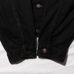 極美品 L 70507 USA 96年 Levi’s サルファーブラック デニムジャケット リーバイス