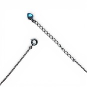 あこや真珠 5.0mm ステーションロングネックレス 76cm｜23珠 アジャスター付｜SILVER925 上品カジュアル パールネックレス