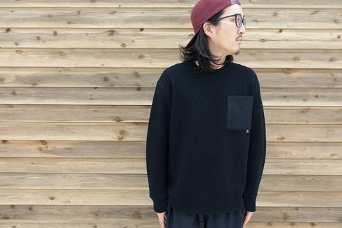 【ROUVER】honeycomb pullover　/　ハニカムプルオーバー