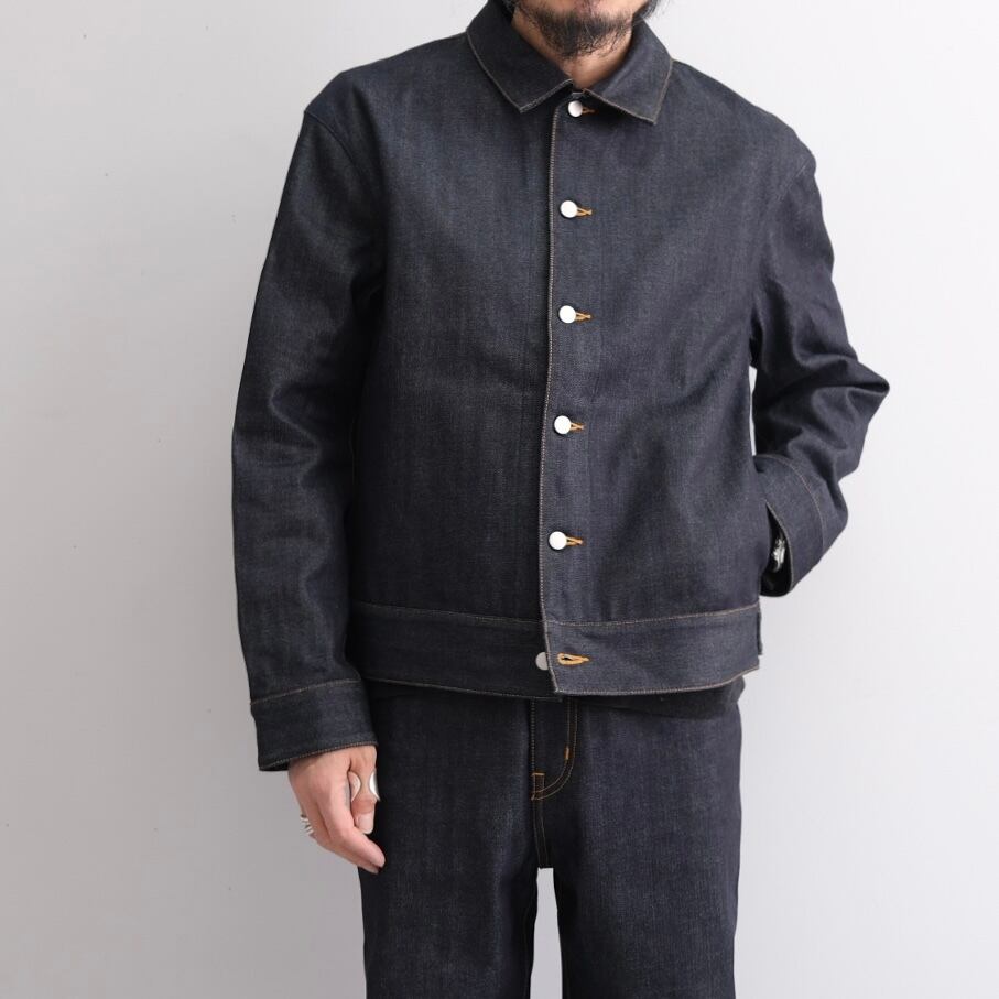 DIGAWEL”DENIM JACKET INDIGO” | Lapel online store